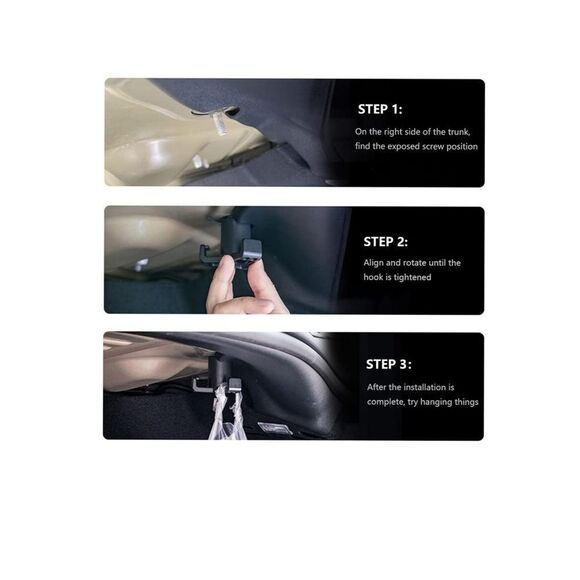 Trunk grocery bag hook - Picture 2 of 6